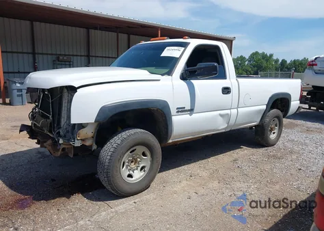2004 Chevrolet Silverado 2500Hd Ls из США, поврежденный, VIN 1GCHK23154F162089